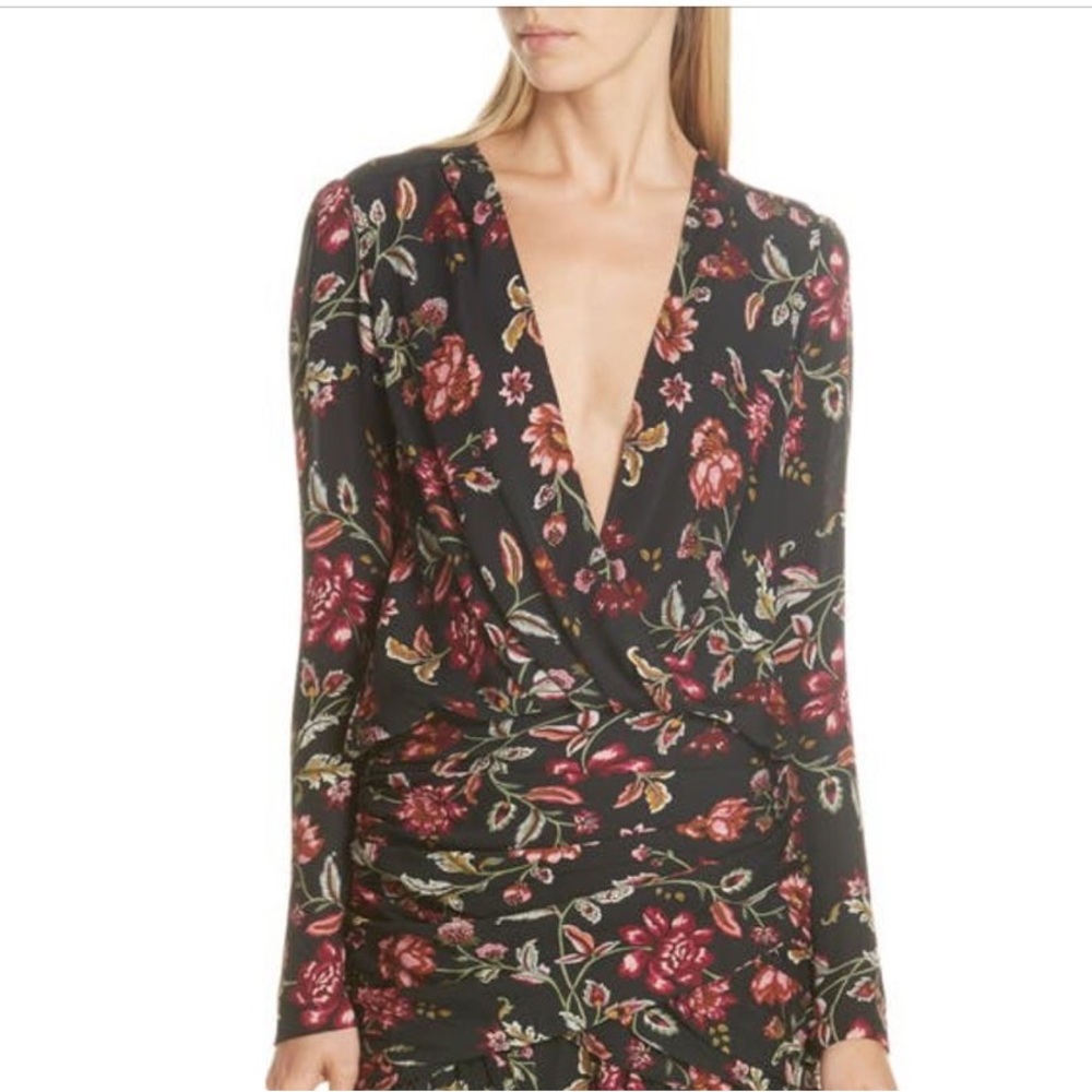 A.L.C dress flowers